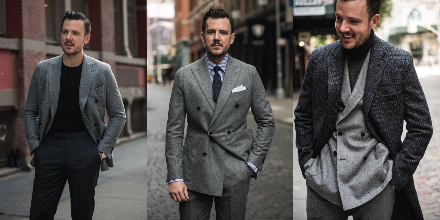 Articles of Style | Gray Flannel Suit Styled 3 Ways: Versatile