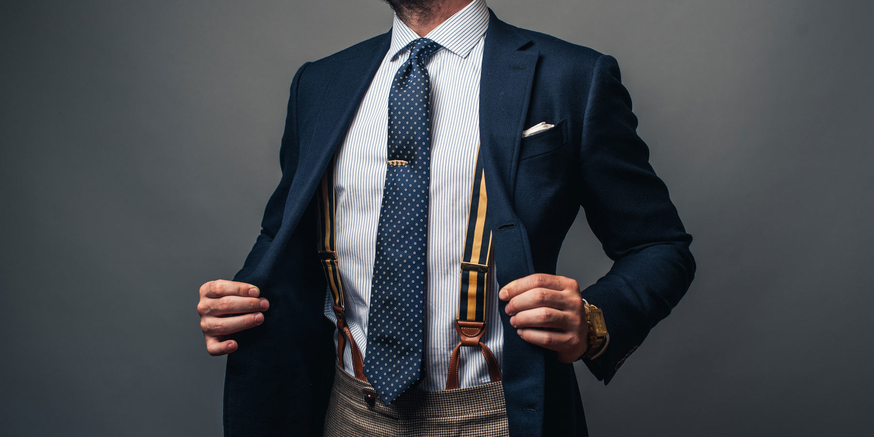 A GUIDE TO WEARING SUSPENDERS