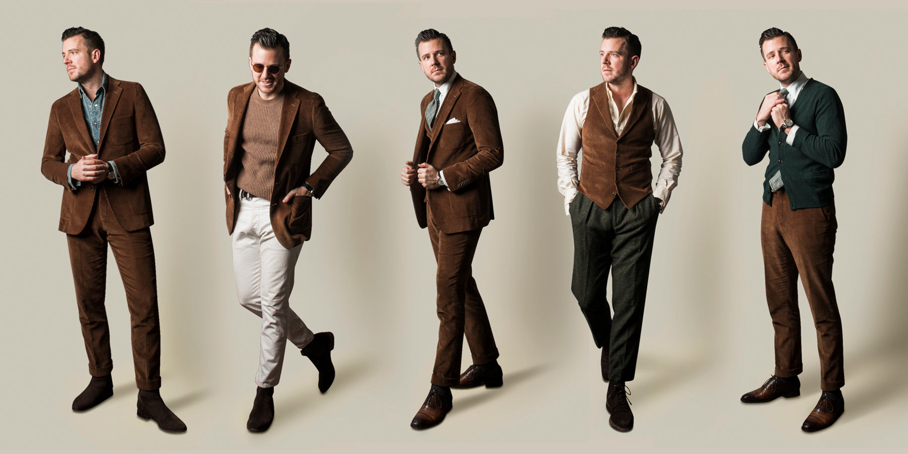 1 Piece/5 Ways: The Corduroy Suit