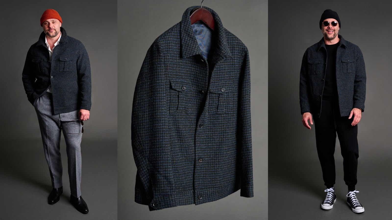 激安！特価品 Articles of A Jacket: Trucker Tweed Harris The | Style ジャケット・アウター