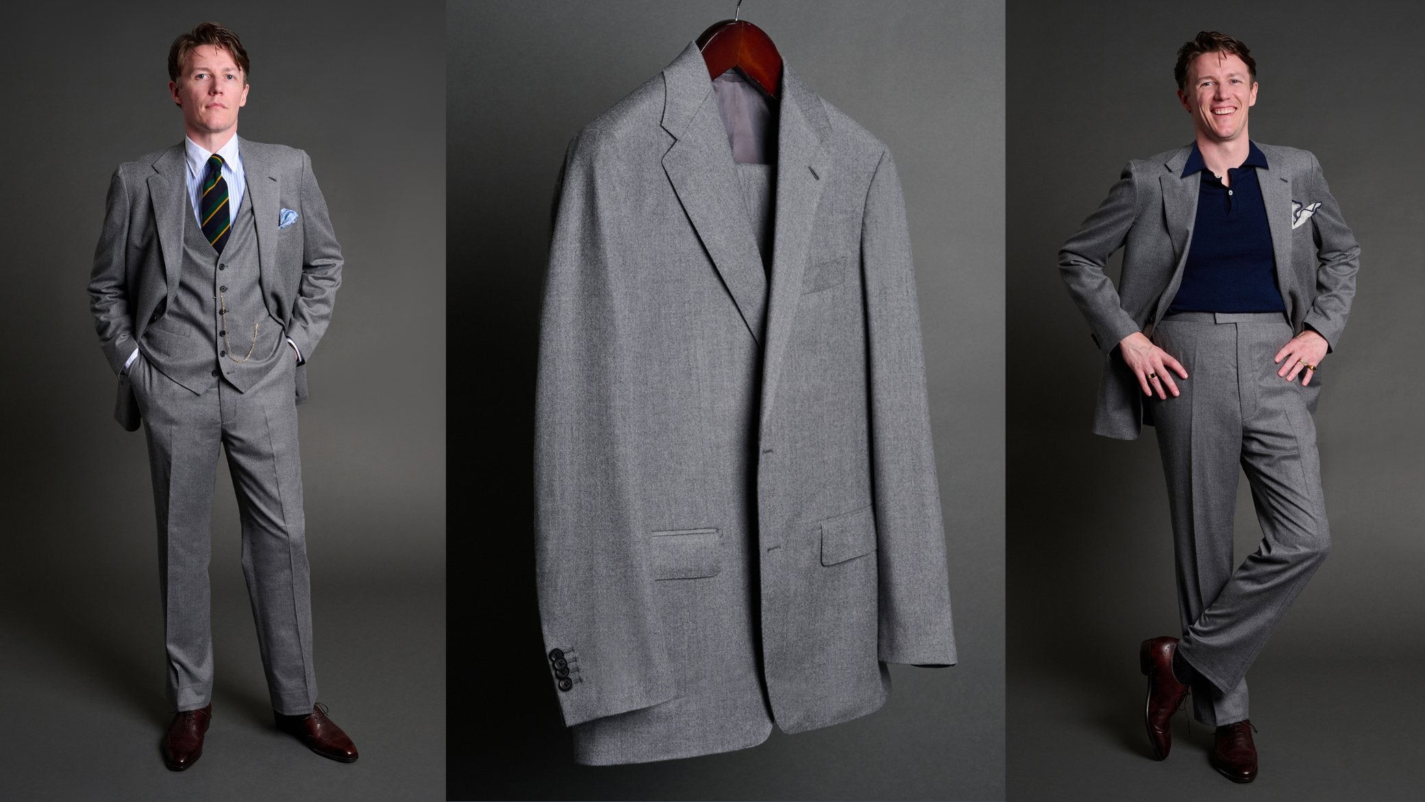 The Best Lightweight Grey Flannel Suit: A Warm-Weather Luxury