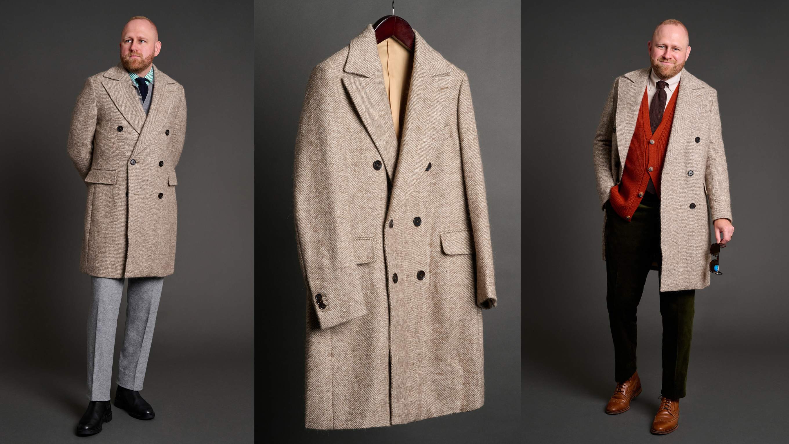 The Herringbone Coat: Because Every Outfit Deserves a Power Move