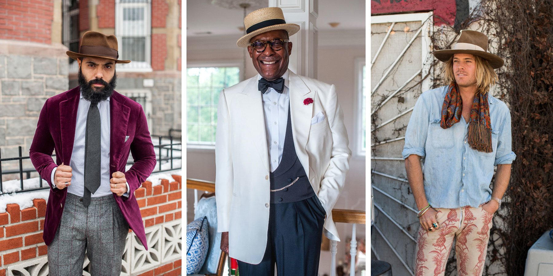 A GUIDE TO MEN’S HAT STYLES