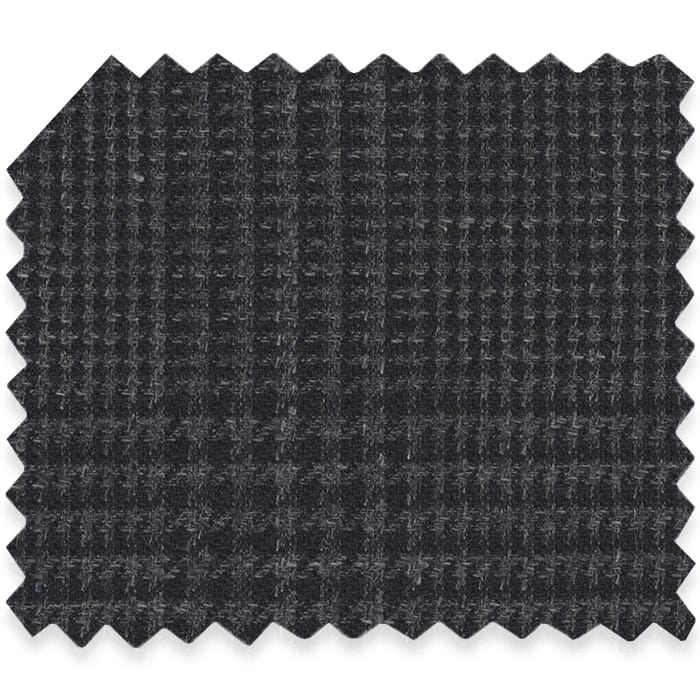 Private Product (Limited Edition Fabric) - Suit in Fabric #TRE3586 - 60%Linen 40%Wool - Charcoal Glenplaid