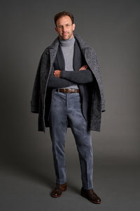 Color: Charcoal Herringbone