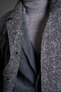 Color: Charcoal Herringbone