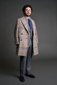 Bouclé Glenplaid Coat