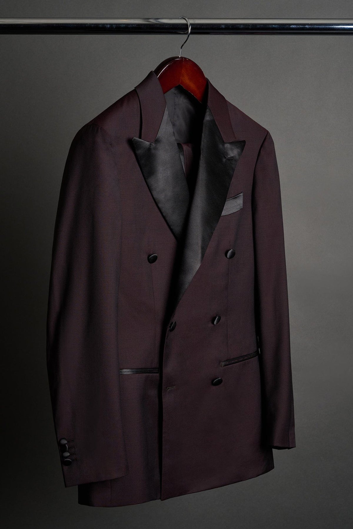Wool-Blend Stretch Tuxedo