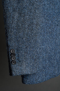 Color: Navy Herringbone