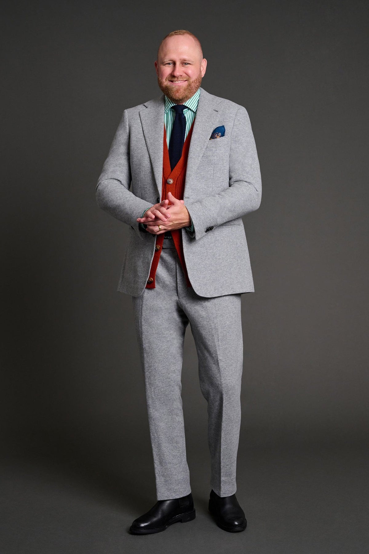 Stretch Flannel Suit