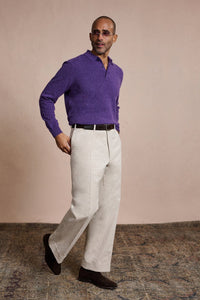 Color: Purple Donegal