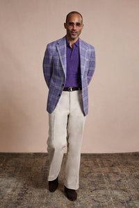 Color: Purple Donegal