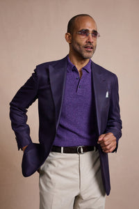 Color: Purple Donegal