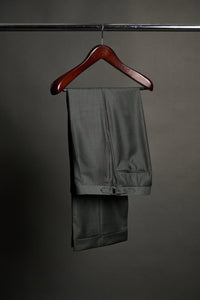 Color: Deep Olive Windowpane