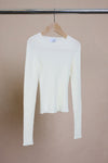 Jackie Ribbed Crewneck