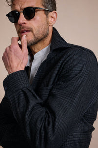 Color: Charcoal Glenplaid