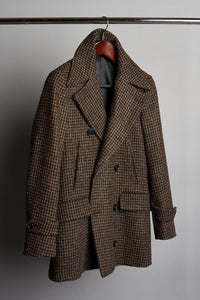 Color: Black Brown Houndstooth