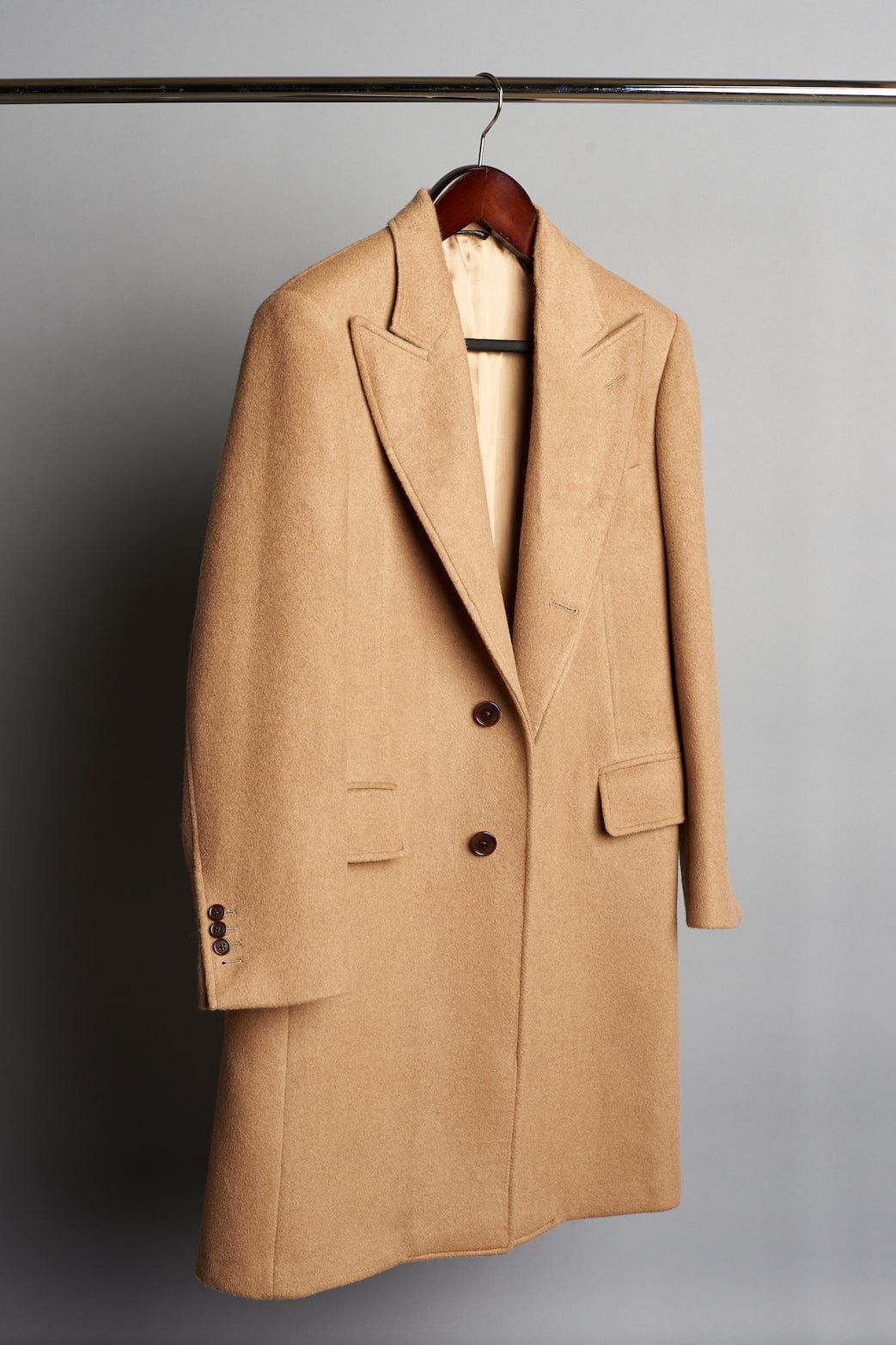 Articles of Style | Custom camel hair overcoat | Timeless warmth