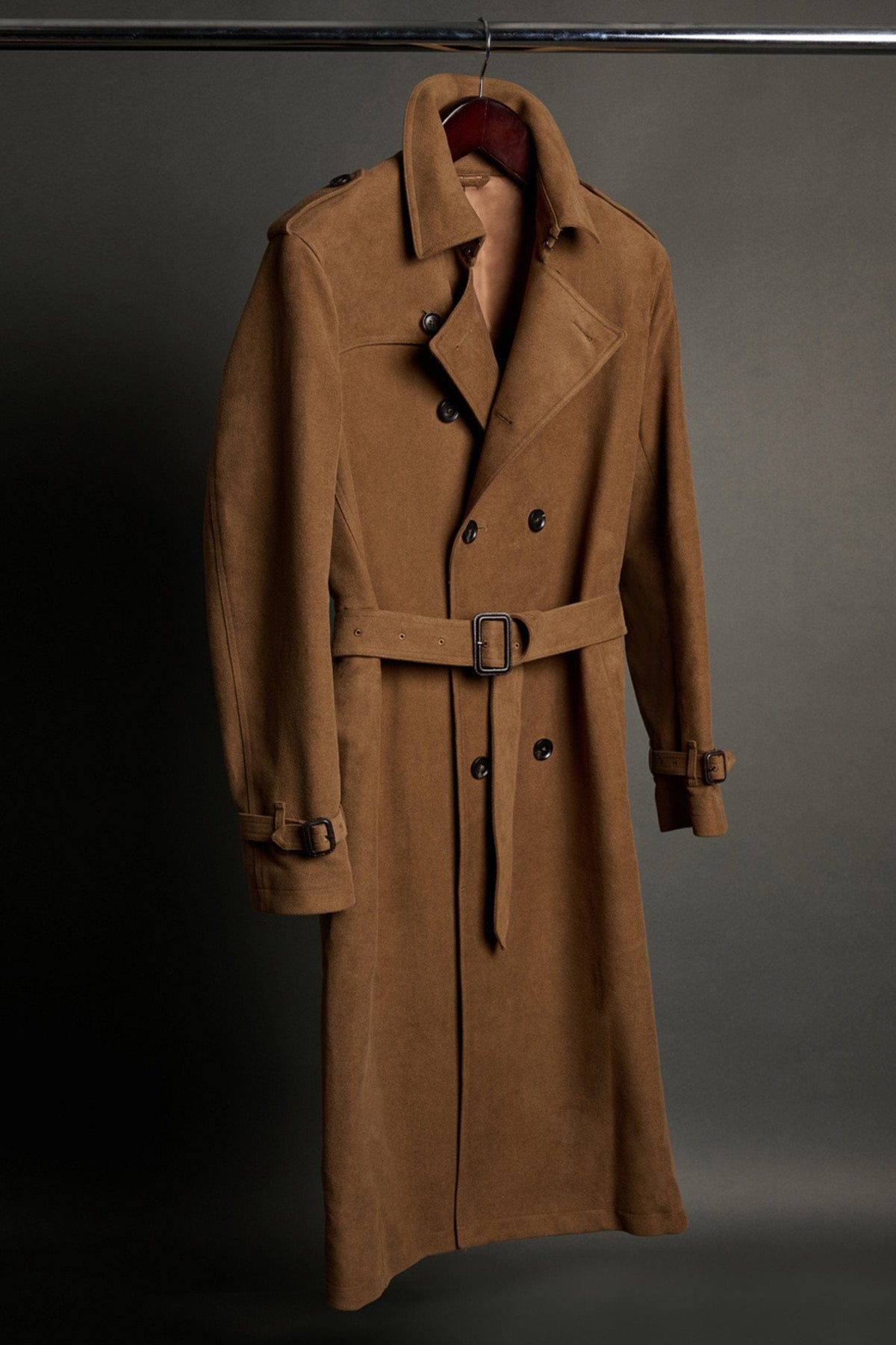 Moleskin Trench Coat