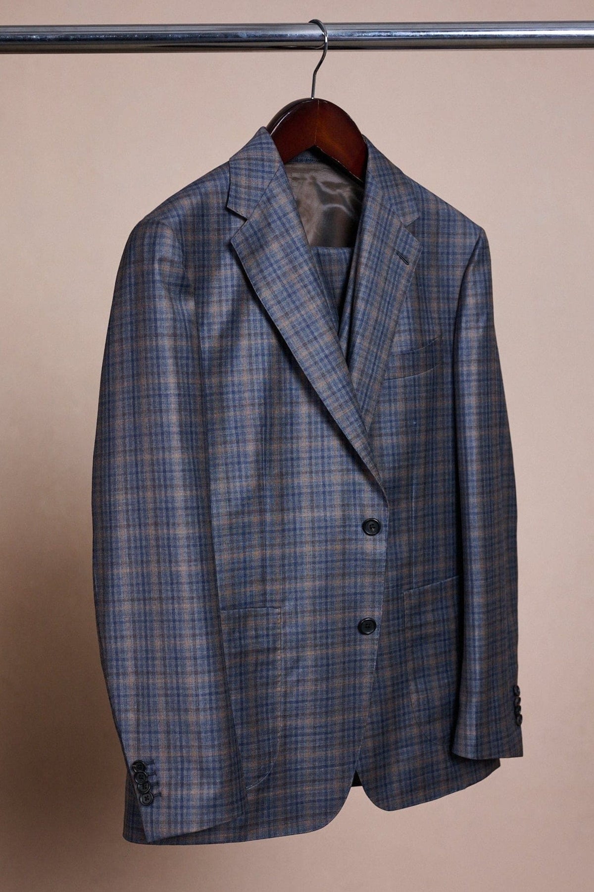 4-Season Super 130s Guncheck Suit