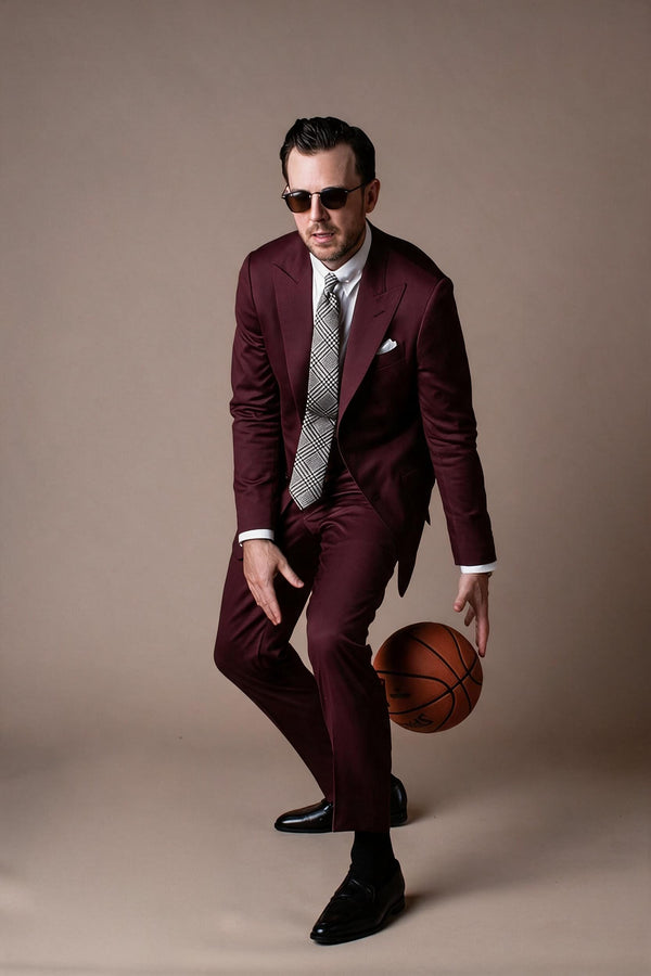 Color: Burgundy