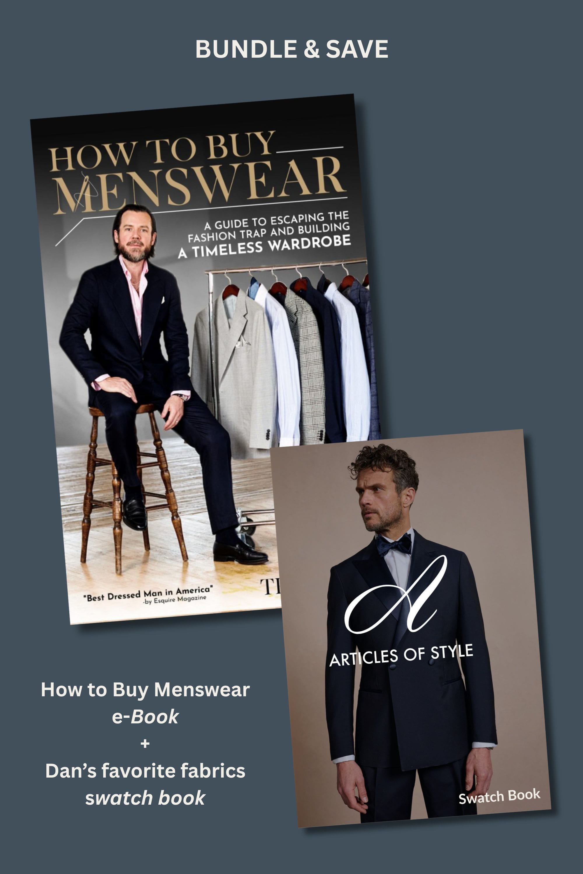HOW TO BUY MENSWEAR e-book by Dan Trepanier