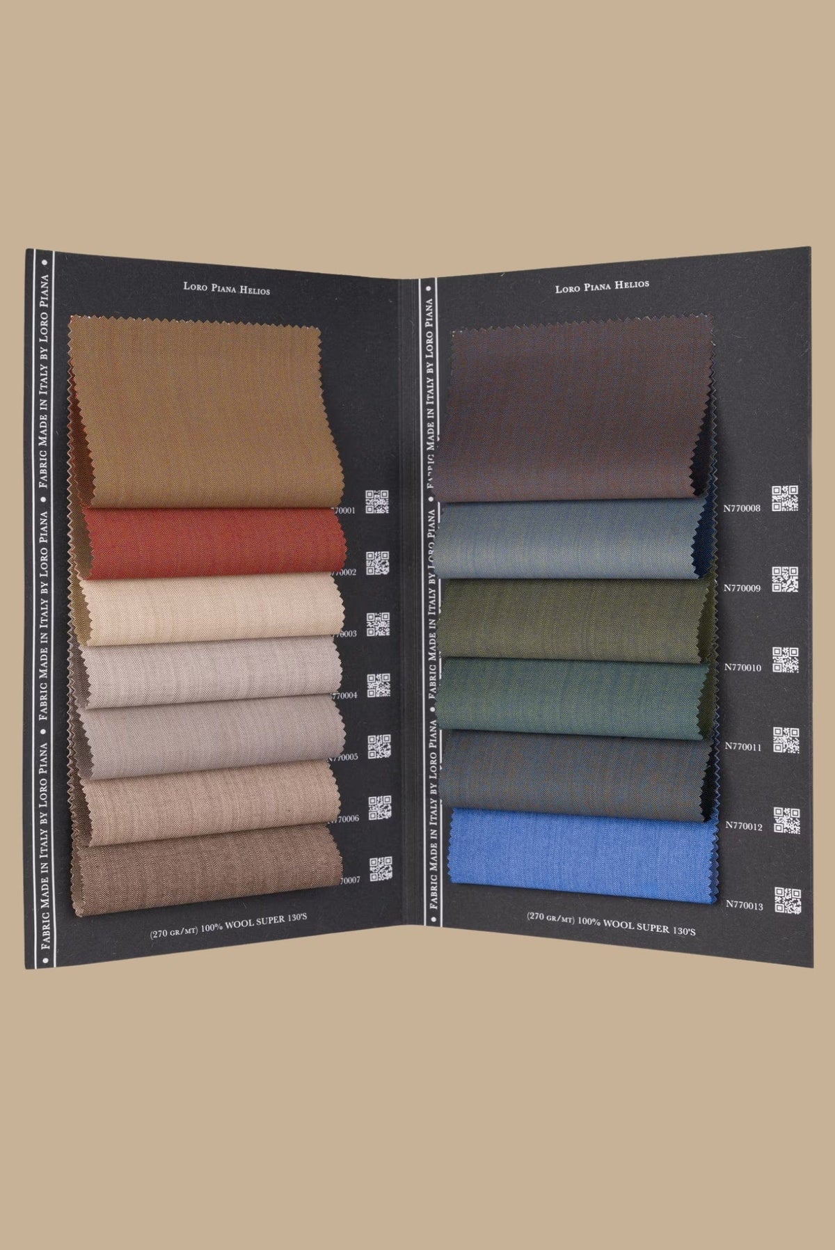 5 Fabric Swatches