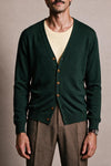 Ajax Merino Wool Classic Cardigan