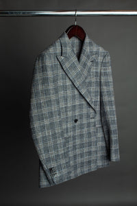 Private Product - Jacket in Fabric #TRE3591 for Kevin H - 47%Linen 43%Wool 10%Cotton, 280 Gms