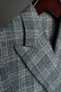 Private Product - Jacket in Fabric #TRE3591 for Kevin H - 47%Linen 43%Wool 10%Cotton, 280 Gms