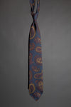 Silk Handrawn Paisley Tie