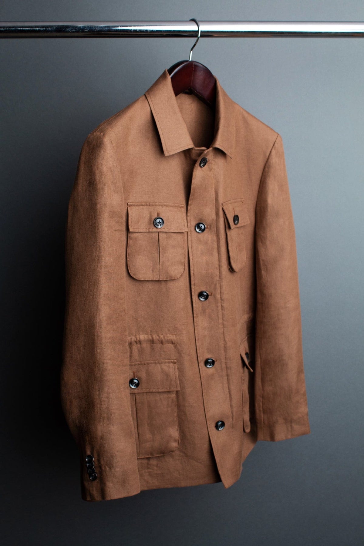 Irish Linen Safari Jacket