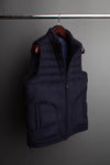 Wool Flannel Puffer Vest