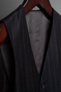 Color: Charcoal Chalkstripe