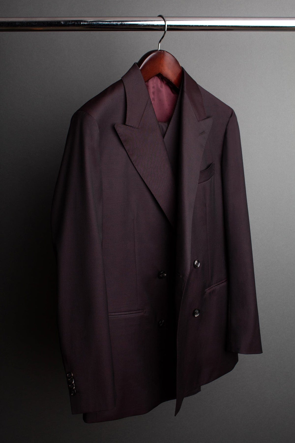Wool-Blend Stretch Suit