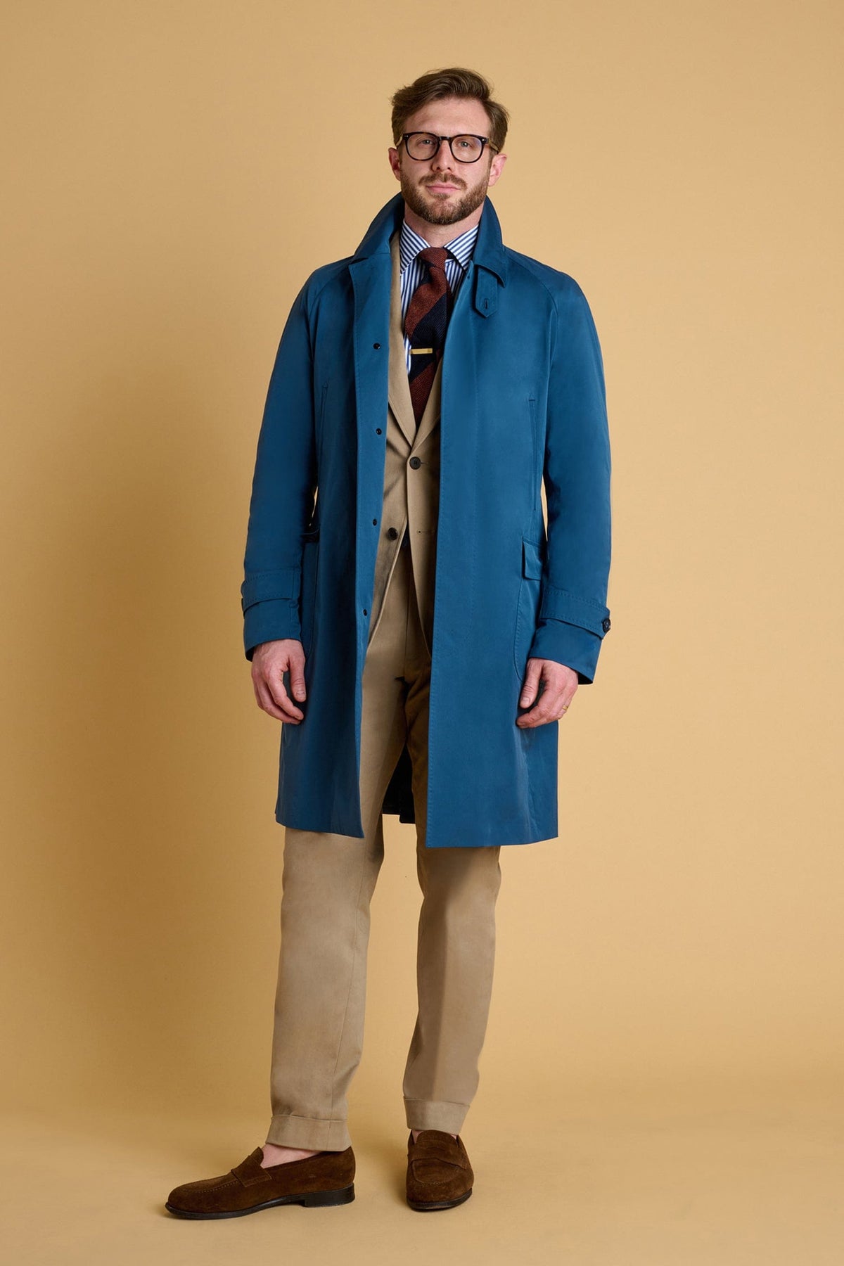 Kensington Waterproof Mac in Blue