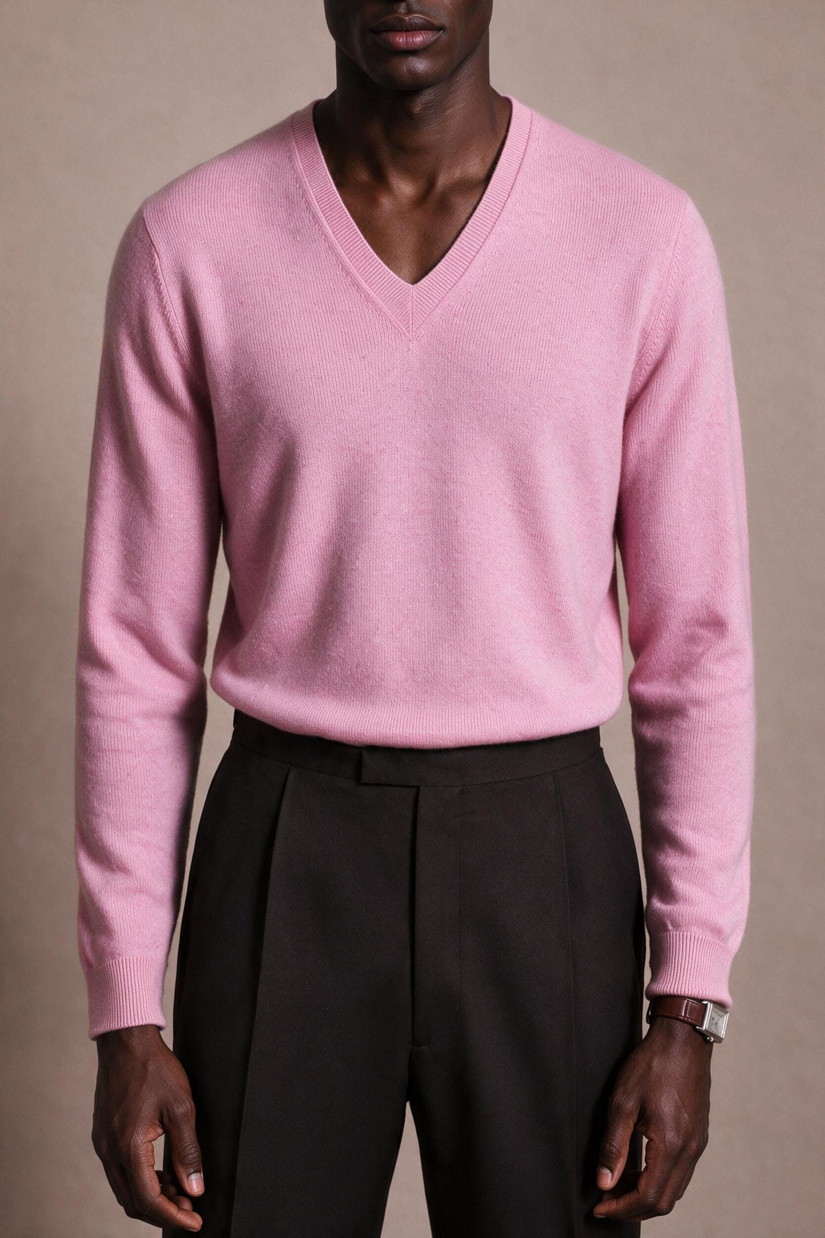 Carlton Cashmere V-Neck Sweater
