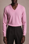 Carlton Cashmere V-Neck Sweater