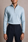 Nash Cashmere Quarter Zip Sweater