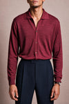 Camron Superfine Merino Wool Knit Shirt