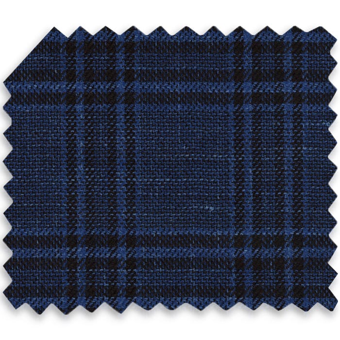 Private Product (Deadstock Fabric for Van R.) - Jacket in Fabric #TRE4024 72%Wool 16%Silk 12%Linen