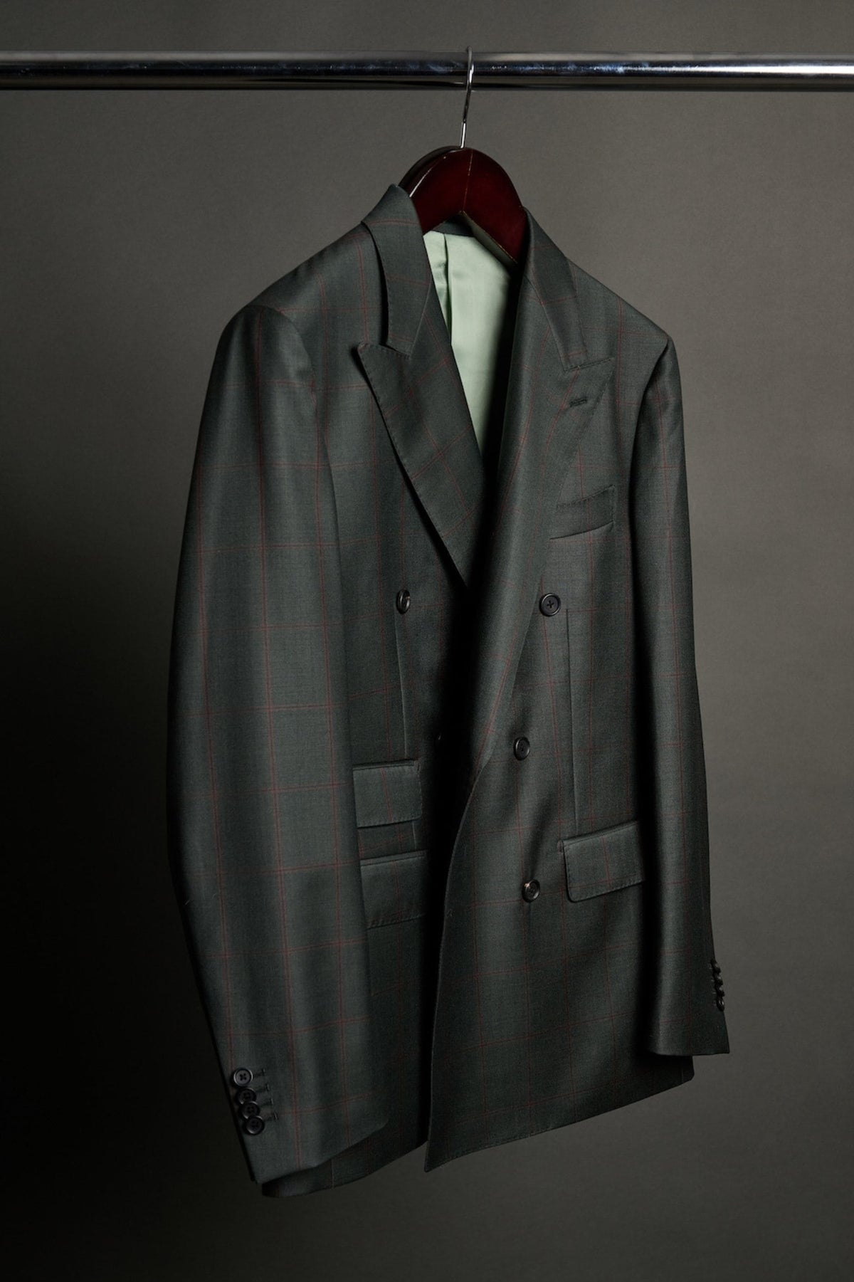 4-Season Windowpane Suit