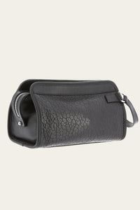 Color: Black Shrunken Leather