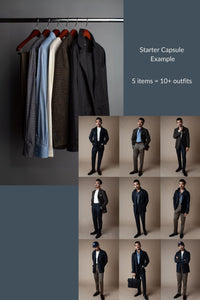 Starter Capsule (5 items = 10 Outfits)