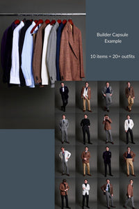 Builder Capsule (10 items = 30 Outfits)