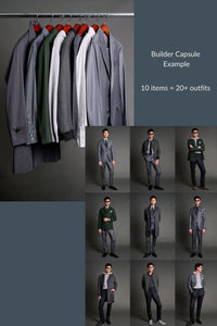 Builder Capsule (10 items = 30 Outfits)