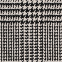 Color: Black and White Glenplaid