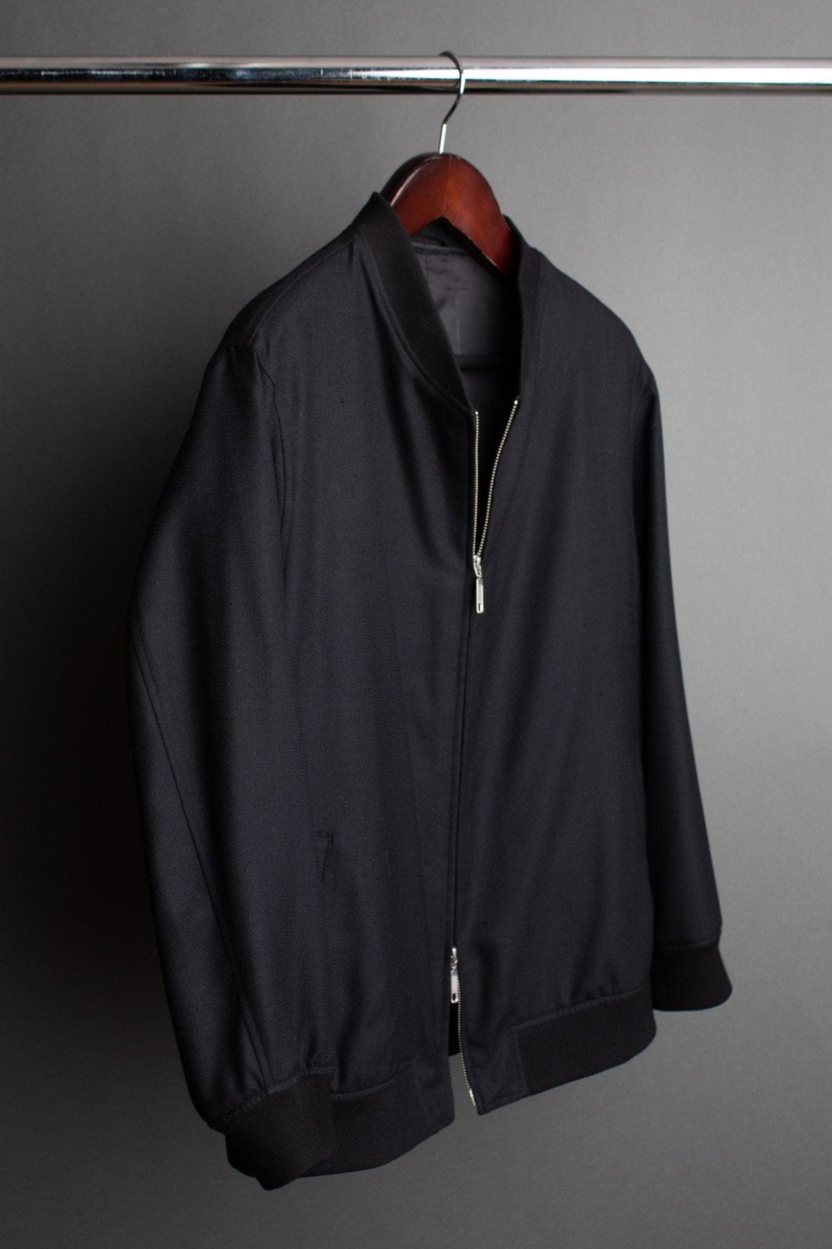 Performance Hopsack Bomber Jacket