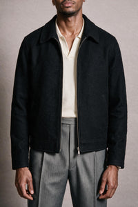 Boiled Wool Bomber