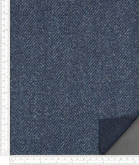 Color: Blue Herringbone